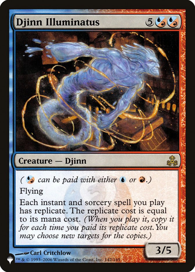 Djinn Illuminatus [The List] | Jomio and Rueliete's Cards and Comics