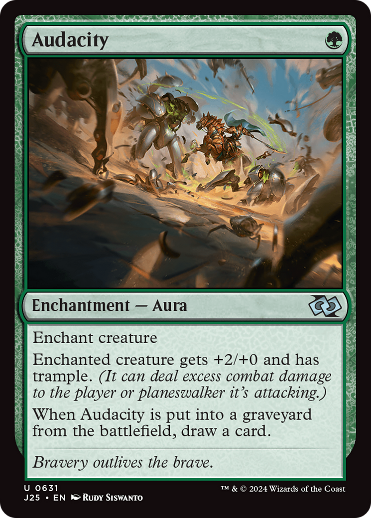 Audacity [Foundations Jumpstart] | Jomio and Rueliete's Cards and Comics