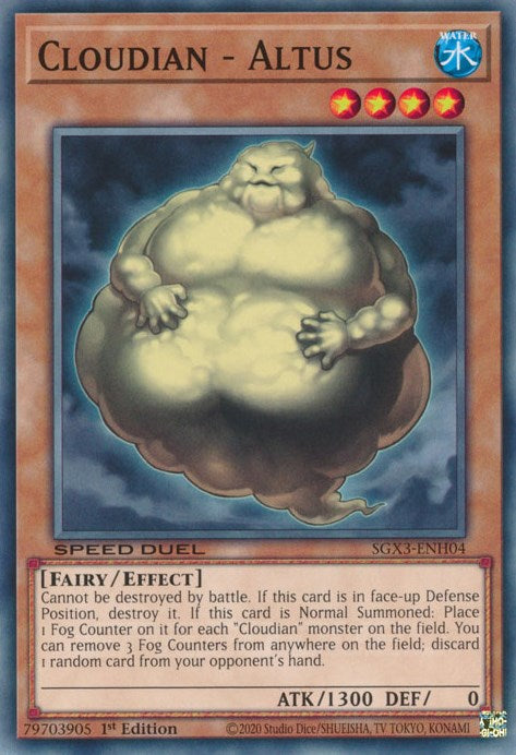 Cloudian - Altus [SGX3-ENH04] Common | Jomio and Rueliete's Cards and Comics