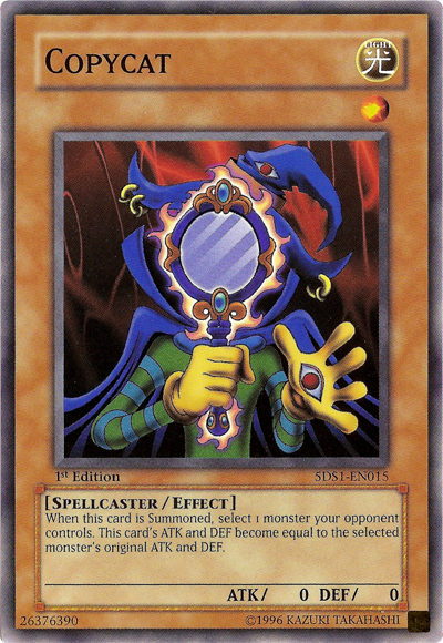 Copycat [5DS1-EN015] Common | Jomio and Rueliete's Cards and Comics
