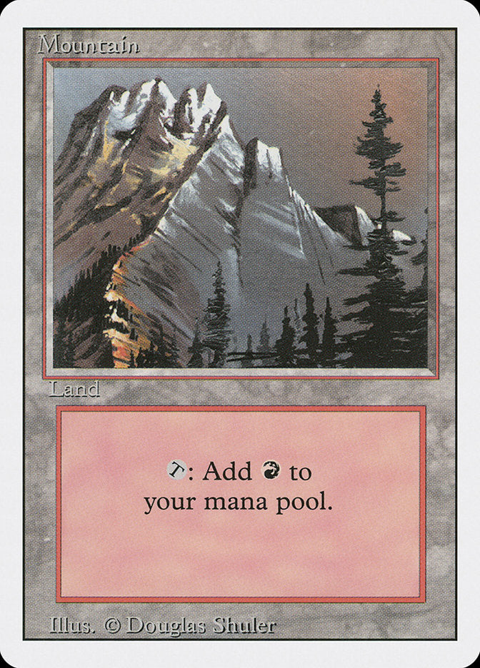 Mountain (Snow Top / Highest Point on Left) [Revised Edition] | Jomio and Rueliete's Cards and Comics