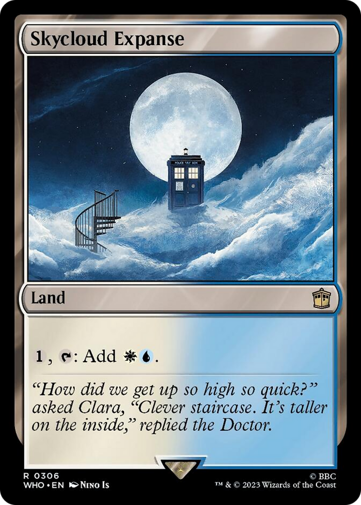 Skycloud Expanse [Doctor Who] | Jomio and Rueliete's Cards and Comics