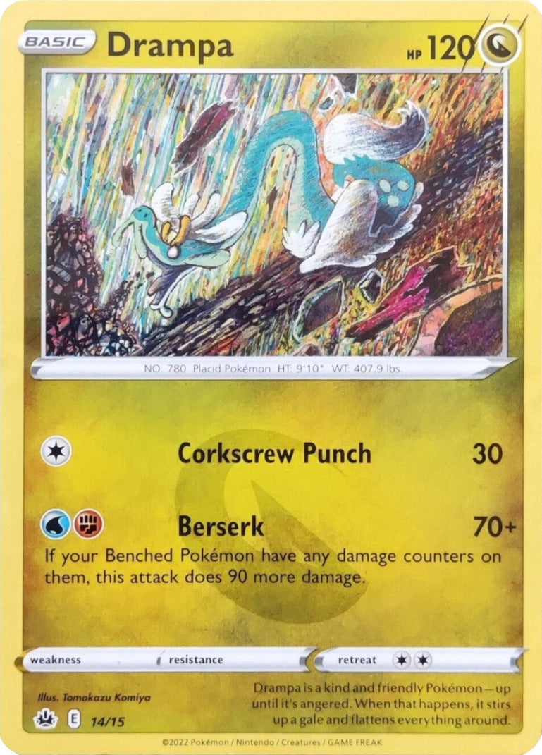Drampa (14/15) [McDonald's Promos: Match Battle] | Jomio and Rueliete's Cards and Comics