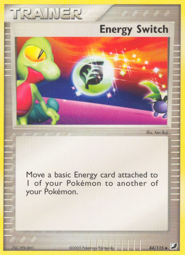 Energy Switch (84/115) [EX: Unseen Forces] | Jomio and Rueliete's Cards and Comics