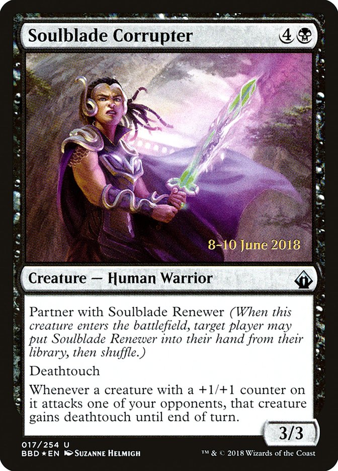 Soulblade Corrupter [Battlebond Prerelease Promos] | Jomio and Rueliete's Cards and Comics