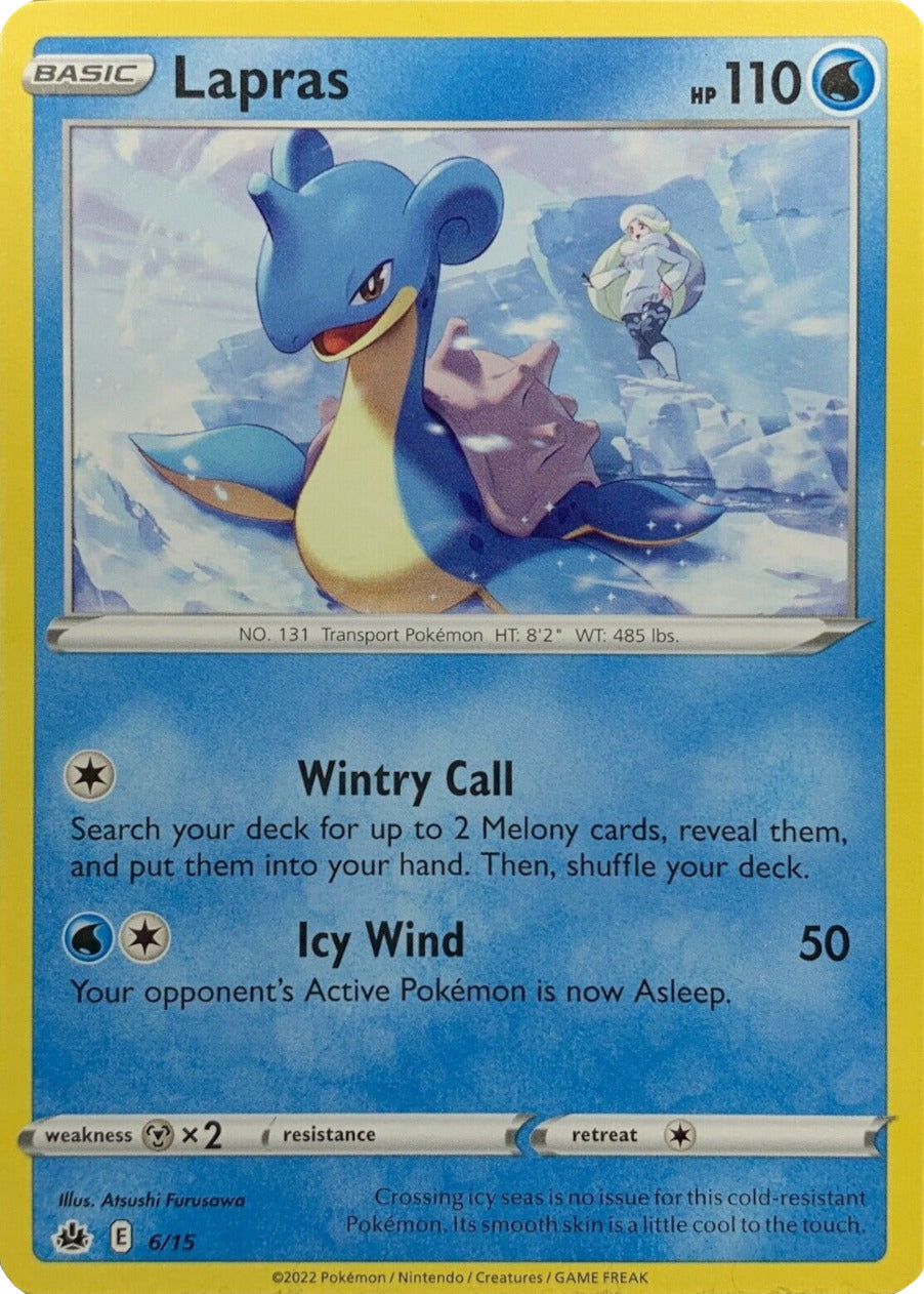Lapras (6/15) [McDonald's Promos: Match Battle] | Jomio and Rueliete's Cards and Comics