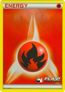 Fire Energy (2011 Play Pokemon Promo) [League & Championship Cards] | Jomio and Rueliete's Cards and Comics