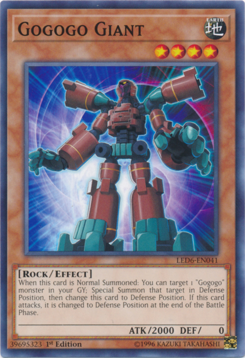 Gogogo Giant [LED6-EN041] Common | Jomio and Rueliete's Cards and Comics