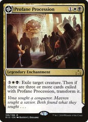 Profane Procession // Tomb of the Dusk Rose [Rivals of Ixalan] | Jomio and Rueliete's Cards and Comics