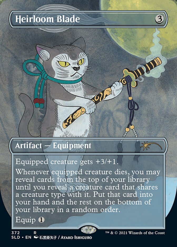 Heirloom Blade [Secret Lair Drop Series] | Jomio and Rueliete's Cards and Comics