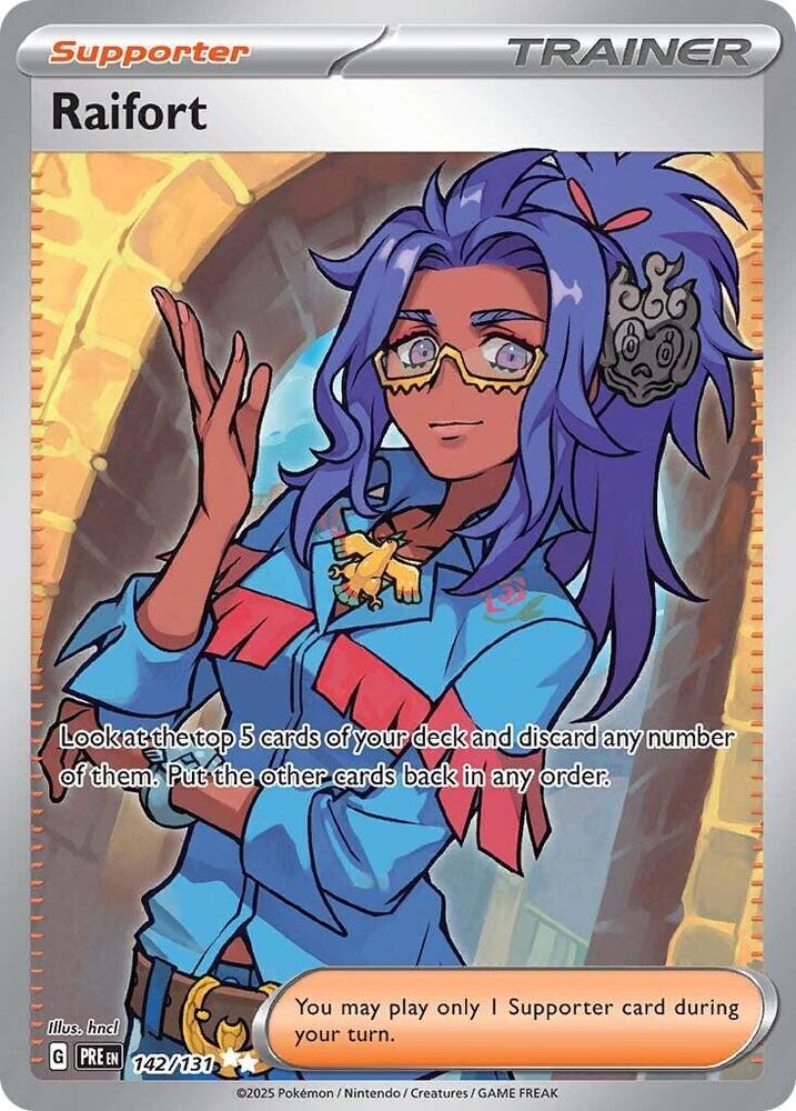 Raifort (142/131) [Scarlet & Violet: Prismatic Evolutions] | Jomio and Rueliete's Cards and Comics