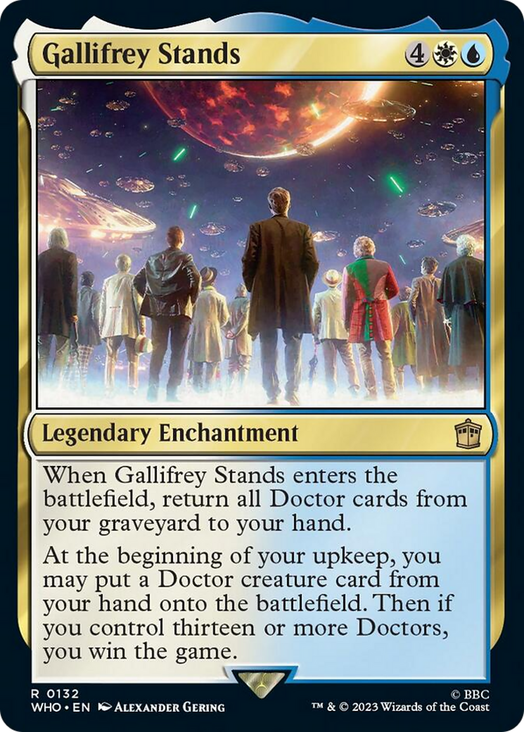 Gallifrey Stands (Extended Art) [Doctor Who] | Jomio and Rueliete's Cards and Comics