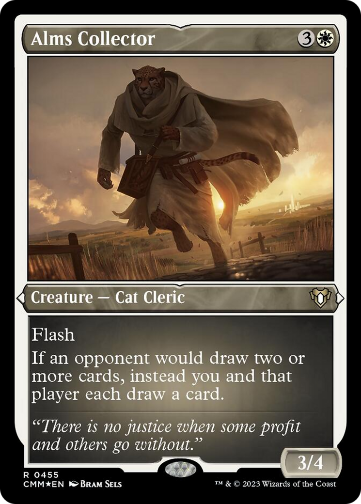 Alms Collector (Foil Etched) [Commander Masters] | Jomio and Rueliete's Cards and Comics