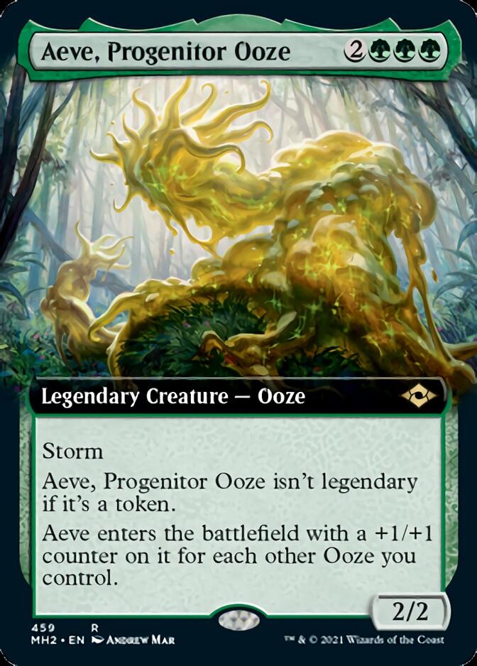 Aeve, Progenitor Ooze (Extended Art) [Modern Horizons 2] | Jomio and Rueliete's Cards and Comics