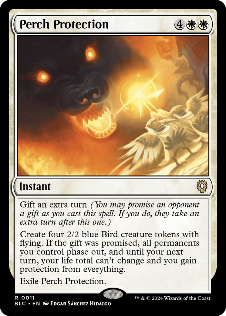Perch Protection [Bloomburrow Commander] | Jomio and Rueliete's Cards and Comics