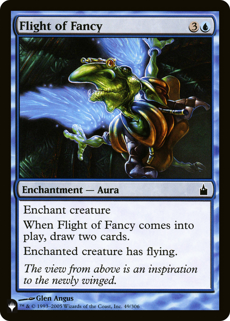 Flight of Fancy [The List] | Jomio and Rueliete's Cards and Comics