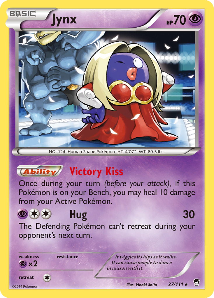 Jynx (37/111) [XY: Furious Fists] | Jomio and Rueliete's Cards and Comics