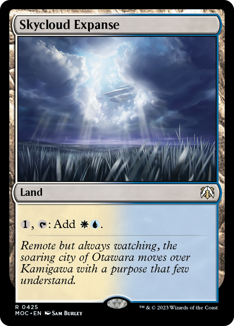 Skycloud Expanse [March of the Machine Commander] | Jomio and Rueliete's Cards and Comics