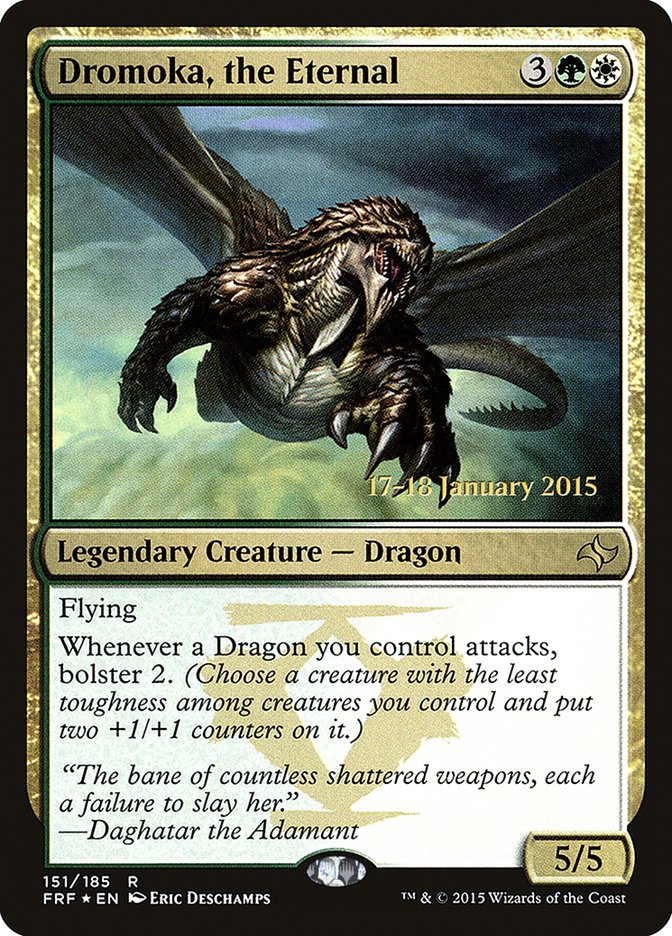 Dromoka, the Eternal [Fate Reforged Prerelease Promos] | Jomio and Rueliete's Cards and Comics