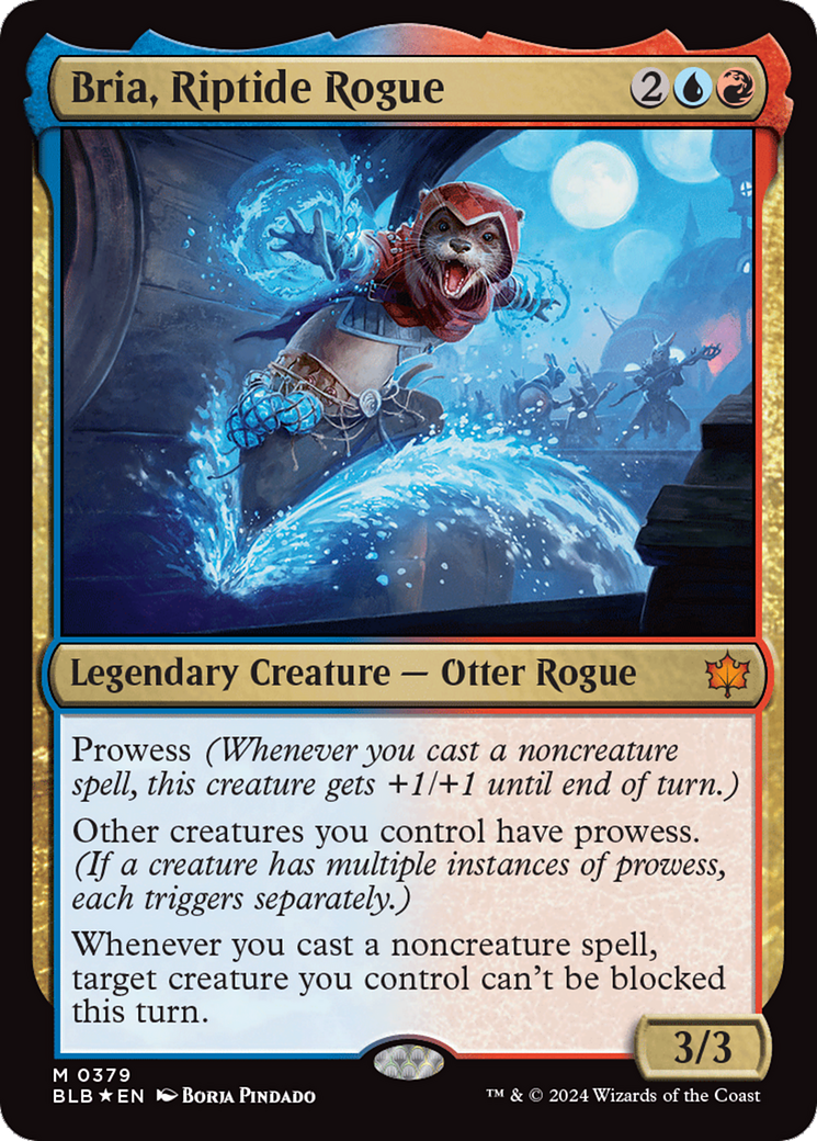Bria, Riptide Rogue [Bloomburrow] | Jomio and Rueliete's Cards and Comics