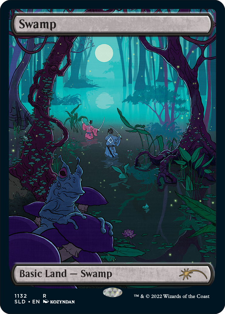 Swamp (1132) (Full-Art) [Secret Lair Drop Series] | Jomio and Rueliete's Cards and Comics