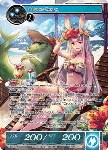 Croco-Shark (RL1608-1) [Promo Cards] | Jomio and Rueliete's Cards and Comics