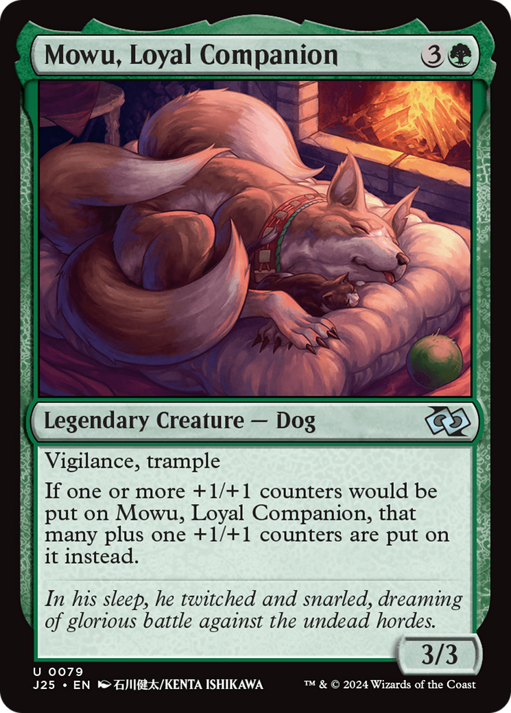Mowu, Loyal Companion (Anime) [Foundations Jumpstart] | Jomio and Rueliete's Cards and Comics