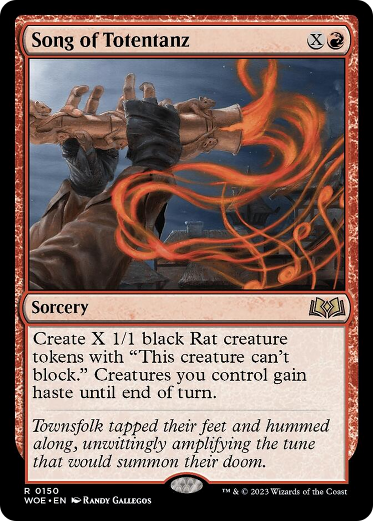 Song of Totentanz [Wilds of Eldraine] | Jomio and Rueliete's Cards and Comics
