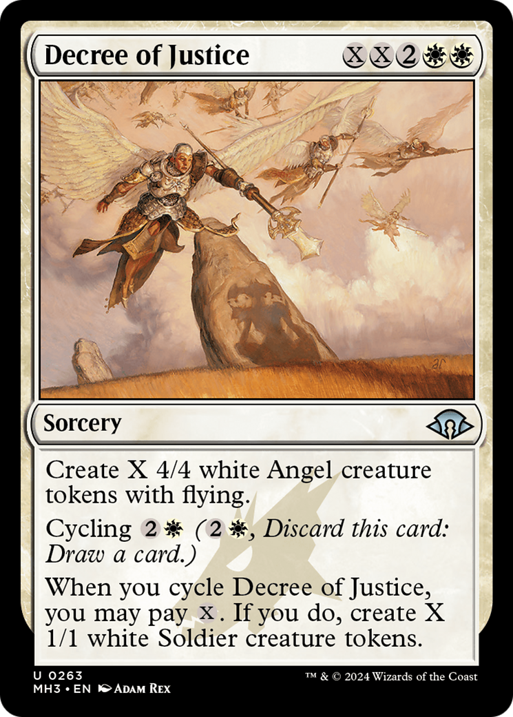 Decree of Justice [Modern Horizons 3] | Jomio and Rueliete's Cards and Comics