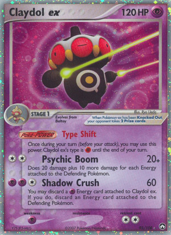 Claydol ex (93/108) [EX: Power Keepers] | Jomio and Rueliete's Cards and Comics