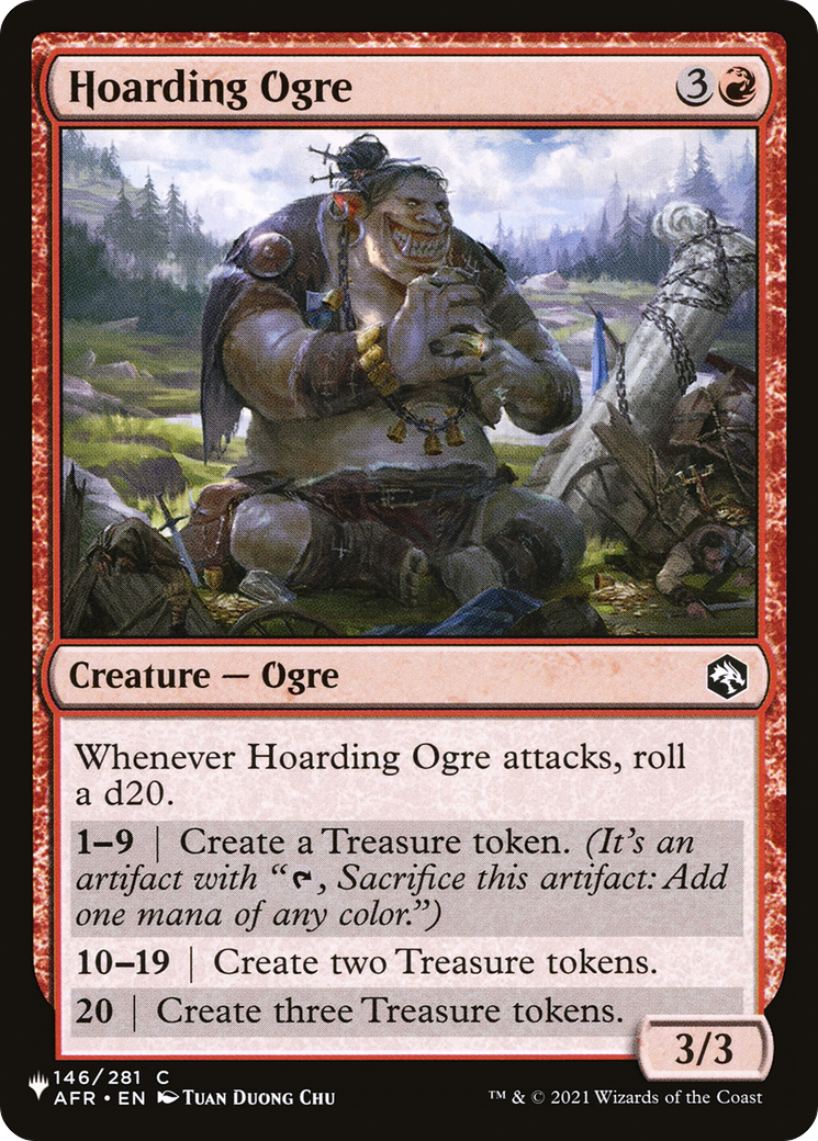 Hoarding Ogre [The List] | Jomio and Rueliete's Cards and Comics