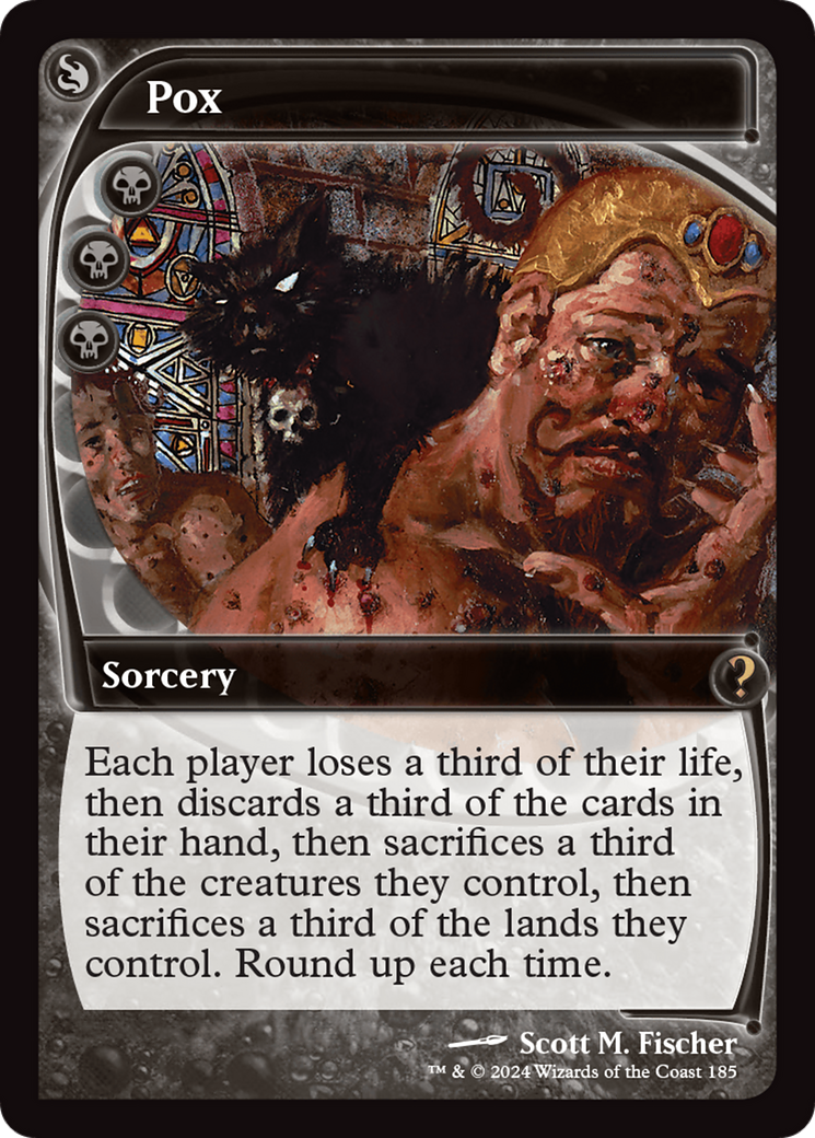 Pox (Future Sight) [Mystery Booster 2] | Jomio and Rueliete's Cards and Comics