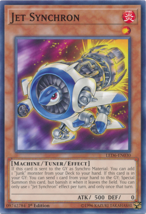 Jet Synchron [LED6-EN030] Common | Jomio and Rueliete's Cards and Comics