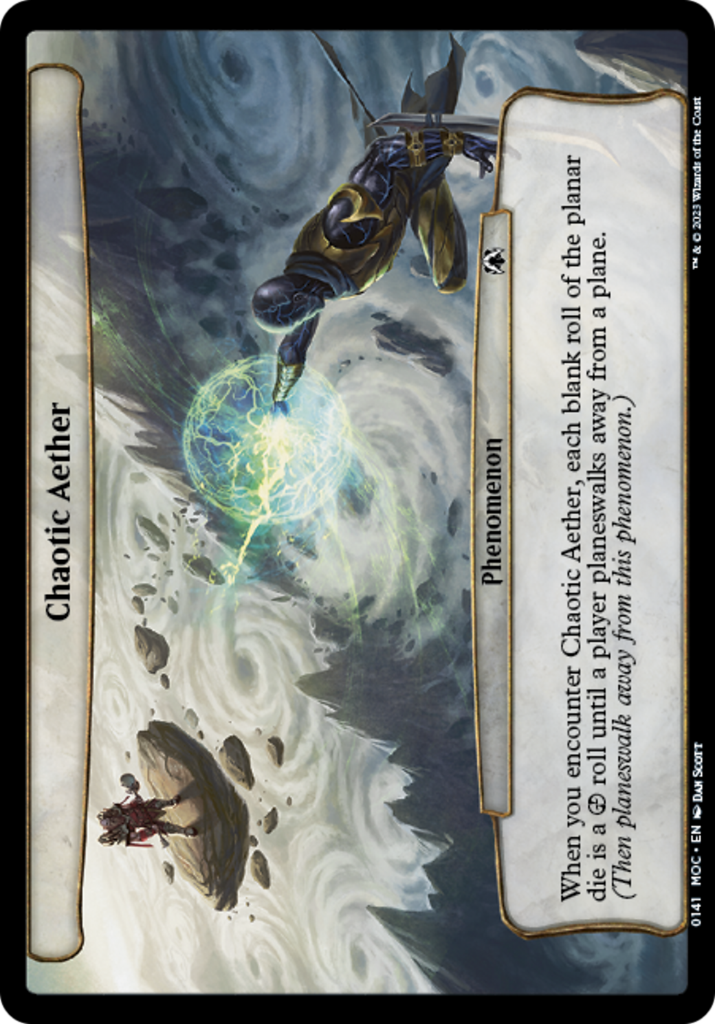 Chaotic Aether [March of the Machine Commander] | Jomio and Rueliete's Cards and Comics