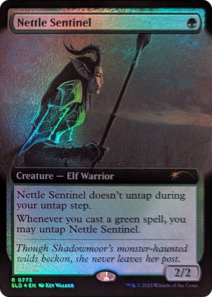 Nettle Sentinel (Extended Art) [Secret Lair Drop Series] | Jomio and Rueliete's Cards and Comics