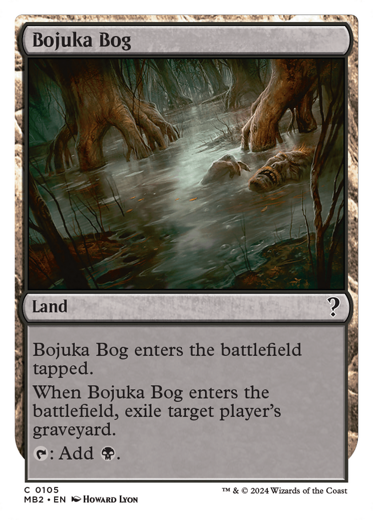 Bojuka Bog (White Border) [Mystery Booster 2] | Jomio and Rueliete's Cards and Comics