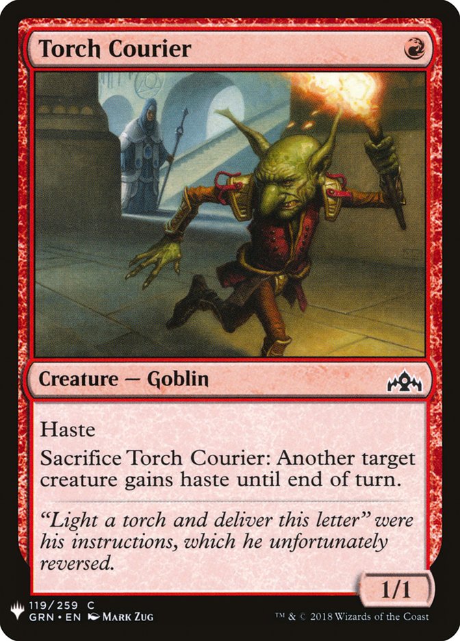 Torch Courier [Mystery Booster] | Jomio and Rueliete's Cards and Comics