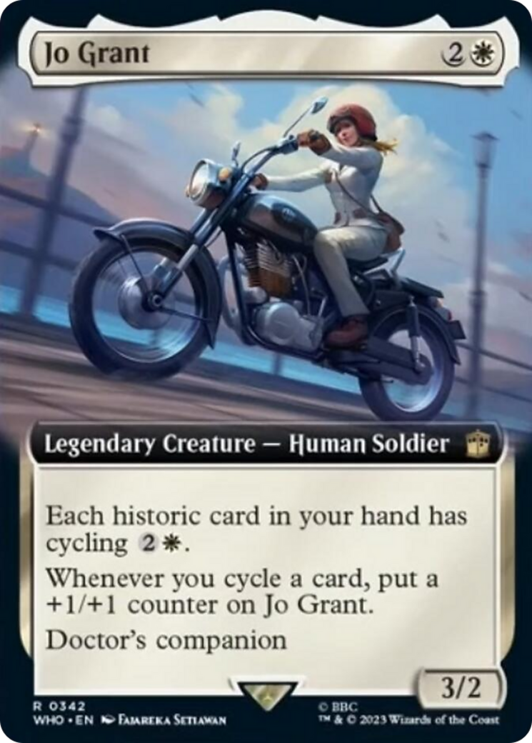 Jo Grant (Extended Art) [Doctor Who] | Jomio and Rueliete's Cards and Comics