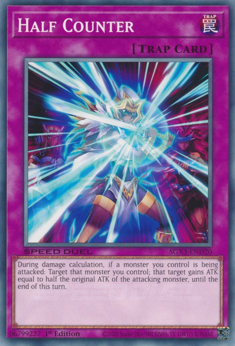 Half Counter [SGX3-END20] Common | Jomio and Rueliete's Cards and Comics