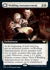 Wedding Announcement // Wedding Festivity (Extended Art) [Innistrad: Crimson Vow] | Jomio and Rueliete's Cards and Comics