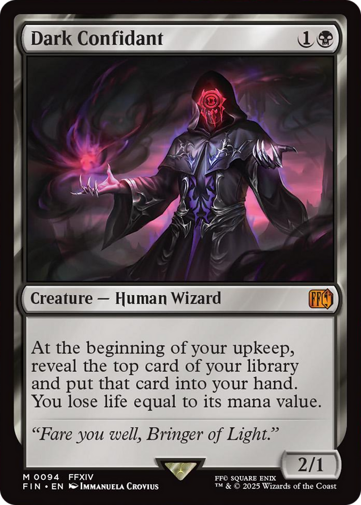 Dark Confidant [FINAL FANTASY] | Jomio and Rueliete's Cards and Comics