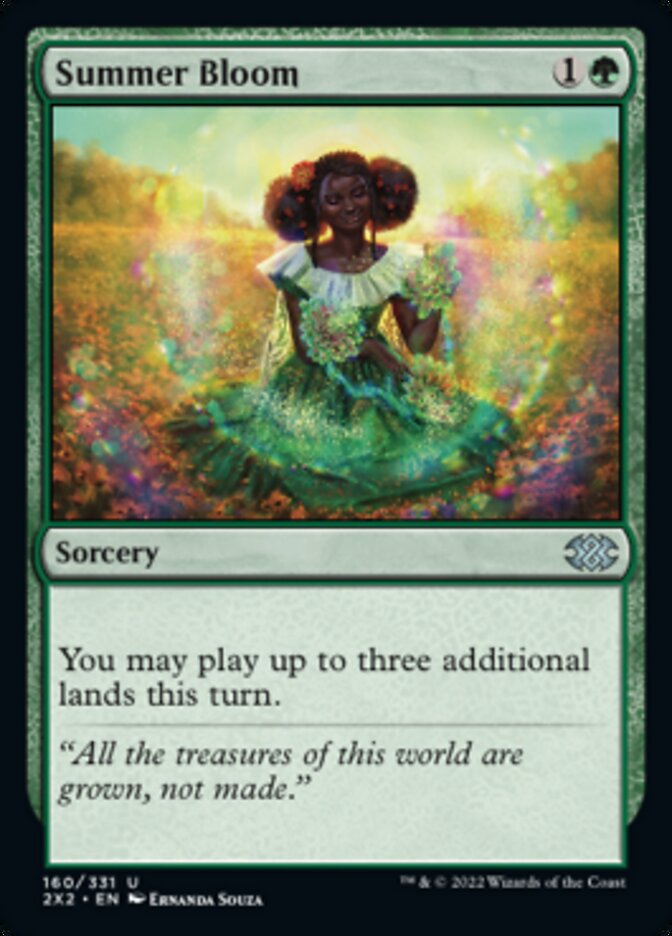 Summer Bloom [Double Masters 2022] | Jomio and Rueliete's Cards and Comics