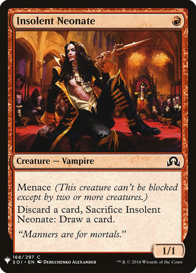 Insolent Neonate [Mystery Booster] | Jomio and Rueliete's Cards and Comics