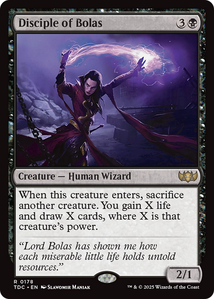 Disciple of Bolas [Tarkir: Dragonstorm Commander] | Jomio and Rueliete's Cards and Comics