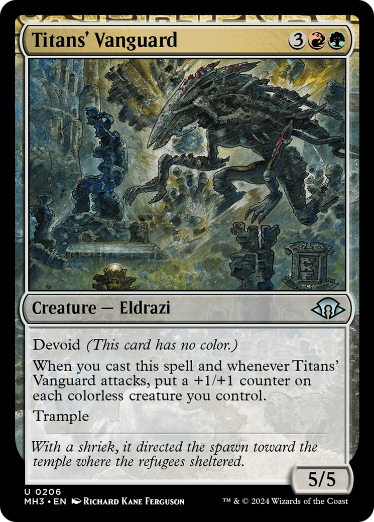Titans' Vanguard [Modern Horizons 3] | Jomio and Rueliete's Cards and Comics