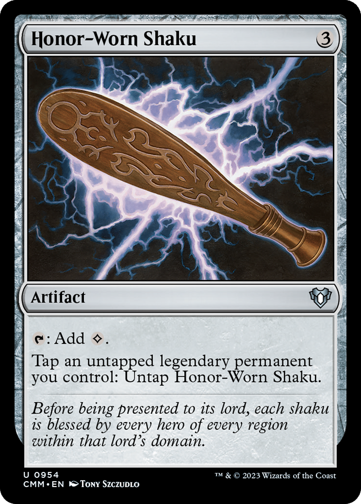 Honor-Worn Shaku [Commander Masters] | Jomio and Rueliete's Cards and Comics