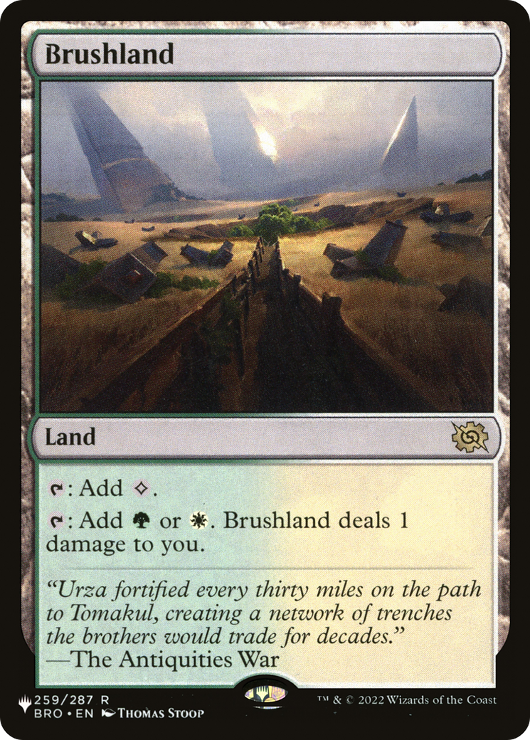 Brushland [The List] | Jomio and Rueliete's Cards and Comics