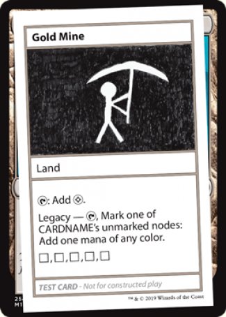 Gold Mine (2021 Edition) [Mystery Booster Playtest Cards] | Jomio and Rueliete's Cards and Comics