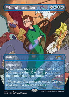 Whir of Invention (Borderless) [Secret Lair Drop Series] | Jomio and Rueliete's Cards and Comics