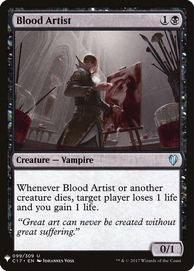 Blood Artist [Mystery Booster] | Jomio and Rueliete's Cards and Comics